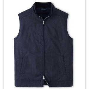 Peter Millar Men's Navy Excursionist Lite Vest Navy M NWT